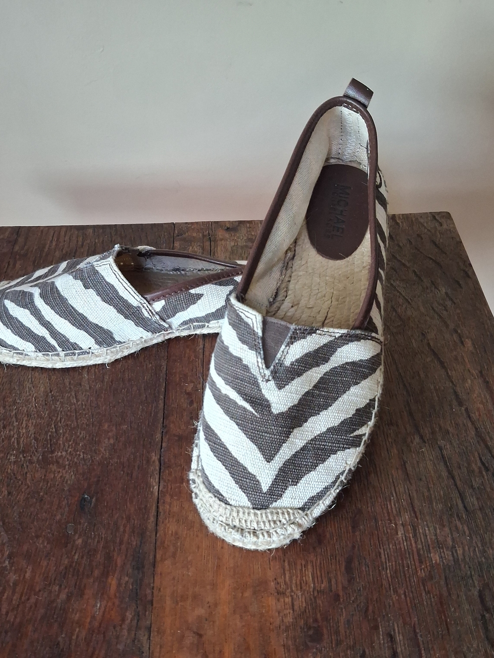 Michael Kors Zebra Print Ballet Flats; Size 7